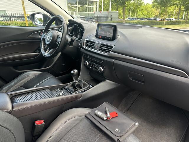Mazda 3 2.0 SkyActiv-G 120 GT-M leer navi/camera nieuwataat