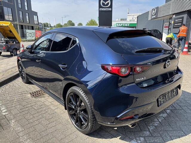 Mazda 3 HB 2.0 e-SkyActiv-G M Hybrid 122 Homura , Automaat, Adap.Cruise, Navi, Apple, HUD, LMV 18 Inch, Camera, PDC, Stoelverwarming