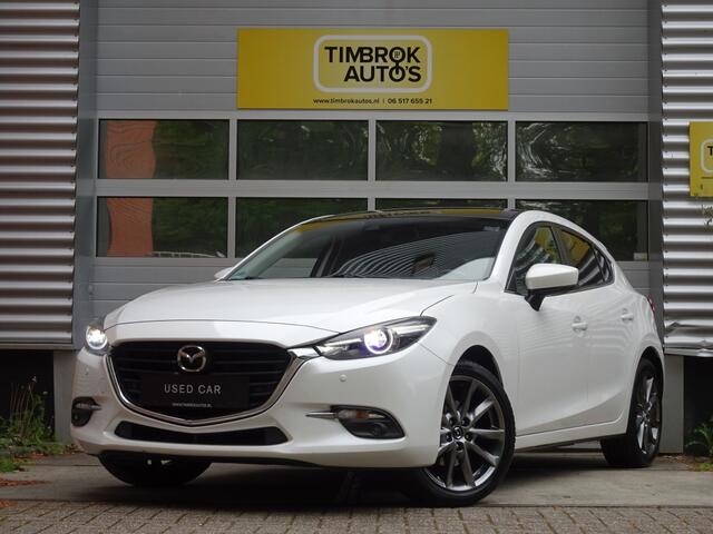 Mazda 3 2.0 SkyActiv 120pk 5d *1e eig/Xenon/Stoel+stuurverw/HUD/18"*