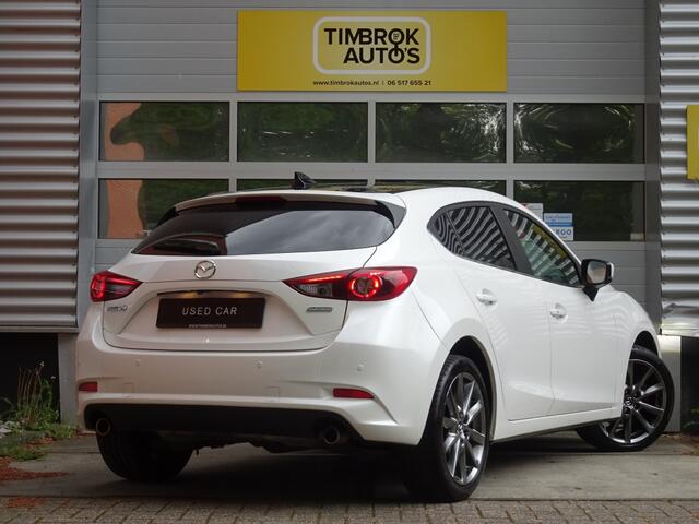Mazda 3 2.0 SkyActiv 120pk 5d *1e eig/Xenon/Stoel+stuurverw/HUD/18"*