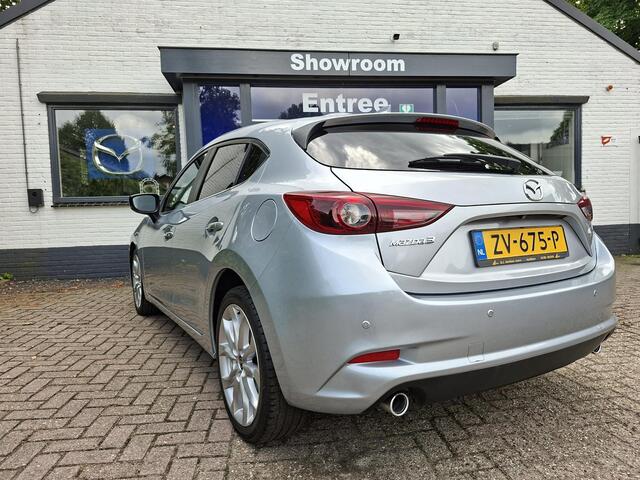 Mazda 3 2.0 SkyActiv-G 120 GT-M Adaptive cruise, Leer