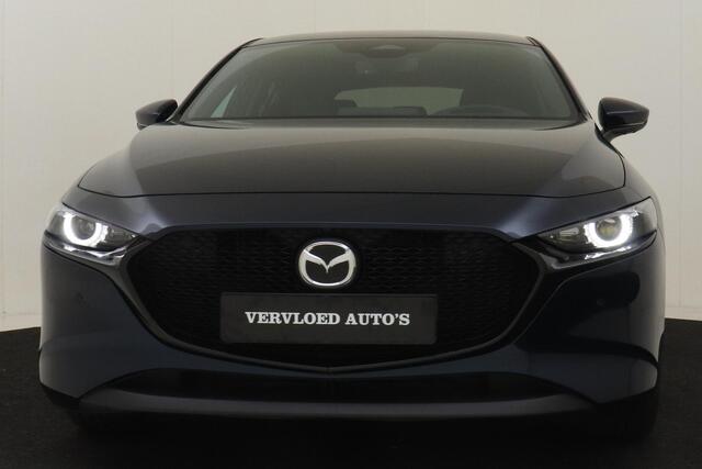 Mazda 3 2.5 E-SKYACTIV-G M HYBRID 140 TAKUMI -BOSE|360°CAM|HEAD-UP DISP.|LEDER|POWER-SEATS|STOEL/STUURVERW.|ADAP.CRUISE|BLIS|PRIVACY.GLAS|KEYLESS|18"