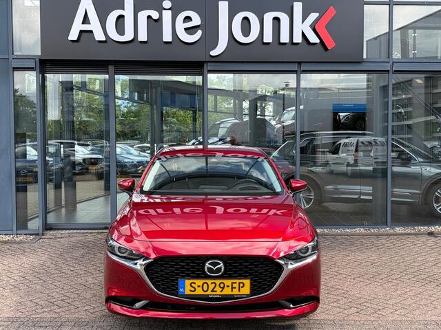 Mazda 3 2.0 e-SkyActiv-G M Hybrid Luxury TREKHAAK | LEDER | Bose AUDIO | 18"LM VELGEN | CAMERA | 1e EIG | NED. AUTO | DEALER ONDERHOUDEN |