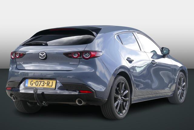 Mazda 3 2.0 e-SkyActiv-X M Hybrid 180 Luxury | Trekhaak | Lederen Bekleding | Bose Audio | RIJKLAARPRIJS!