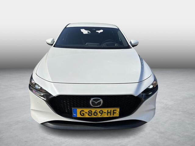 Mazda 3 HB 2.0 e-SkyActiv-X 180 M Hybrid Comfort met Bose , Trekhaak, Leder, Bose, Adap.Cruise, Navi, Apple, LMV 18 Inch, Camera, PDC, Stuur/Stoelverwarming