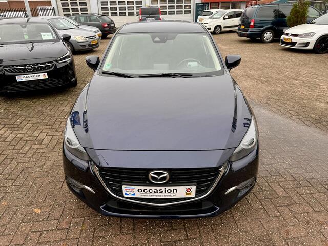 Mazda 3 2.0 SkyActiv-G 120 GT-M Sport | Automaat | Half Leer | Deep Crystal Bleu | Face-Lift | Dealer Onderhouden | Trekhaak optie | % Bovag Occasion Partner %