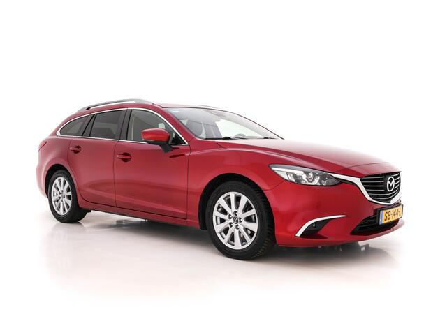 Mazda 6 Sportbreak 2.2D SkyActiv-D 150 Skylease GT *FULL-LEATHER | FULL-LED | NAVI-FULLMAP | MEMORY-PACK | BOSE-SOUND | BLIND-SPOT | CAMERA | KEYLESS | ECC | PDC | CRUISE*