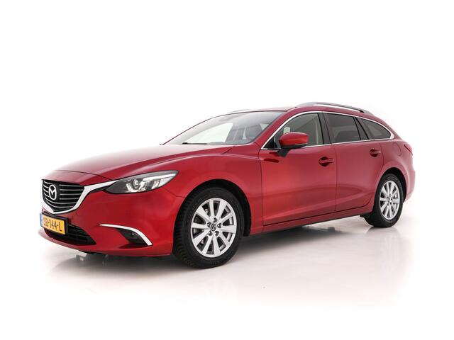 Mazda 6 Sportbreak 2.2D SkyActiv-D 150 Skylease GT *FULL-LEATHER | FULL-LED | NAVI-FULLMAP | MEMORY-PACK | BOSE-SOUND | BLIND-SPOT | CAMERA | KEYLESS | ECC | PDC | CRUISE*