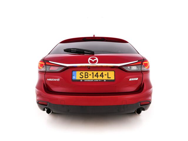 Mazda 6 Sportbreak 2.2D SkyActiv-D 150 Skylease GT *FULL-LEATHER | FULL-LED | NAVI-FULLMAP | MEMORY-PACK | BOSE-SOUND | BLIND-SPOT | CAMERA | KEYLESS | ECC | PDC | CRUISE*