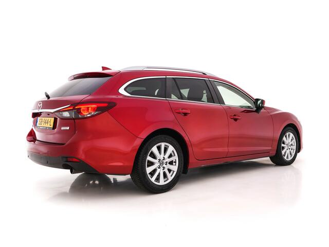 Mazda 6 Sportbreak 2.2D SkyActiv-D 150 Skylease GT *FULL-LEATHER | FULL-LED | NAVI-FULLMAP | MEMORY-PACK | BOSE-SOUND | BLIND-SPOT | CAMERA | KEYLESS | ECC | PDC | CRUISE*
