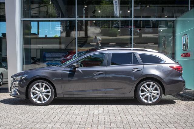 Mazda 6 Sportbreak 2.0 SkyActiv-G 165 Skylease GT Limited All-in rijklaarprijs | Navi | Leder