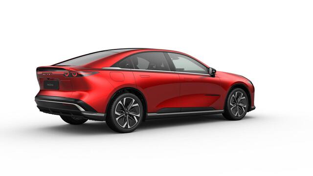 Mazda 6 6e Takumi 68.8 kWh / Soul Red Crystal / Zwart kunstleder