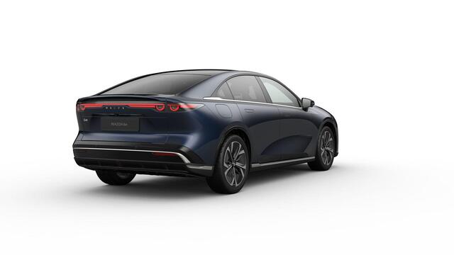 Mazda 6 6e Takumi 68.8 kWh / Deep Crystal Blue / Zwart kunstleder