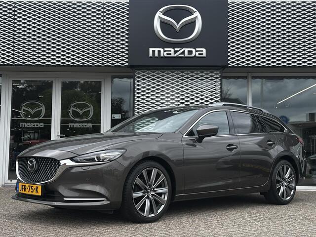 Mazda 6 Sportbreak 2.5 SkyActiv-G 194 Luxury | LEER | 360 GRADEN CAMERA | BOSE |