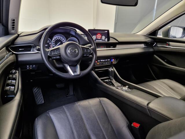 Mazda 6 Sportbreak 2.0 SkyActiv-G 165 Luxury | TREKHAAK | CARPLAY | LEDER | HEAD-UP | STOELKOELING |