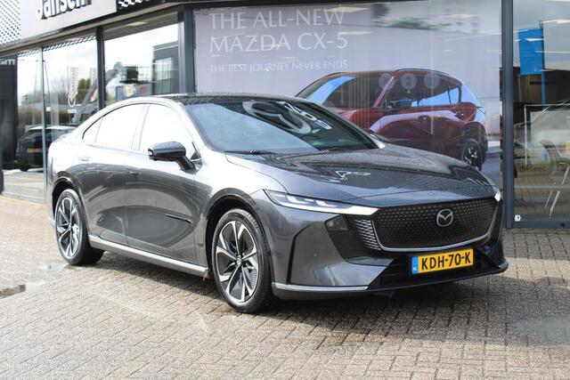 Mazda 6 6e Takumi 68.8 kWh , Demo Auto, 1000KM, Demovoordeel ¤ 5.000,-, Leder, Adap.Cruise, Sony, Navi, Apple Carplay, 360 Camera, HUD, Stoelverwarming/ventilatie, LMV 19 Inch