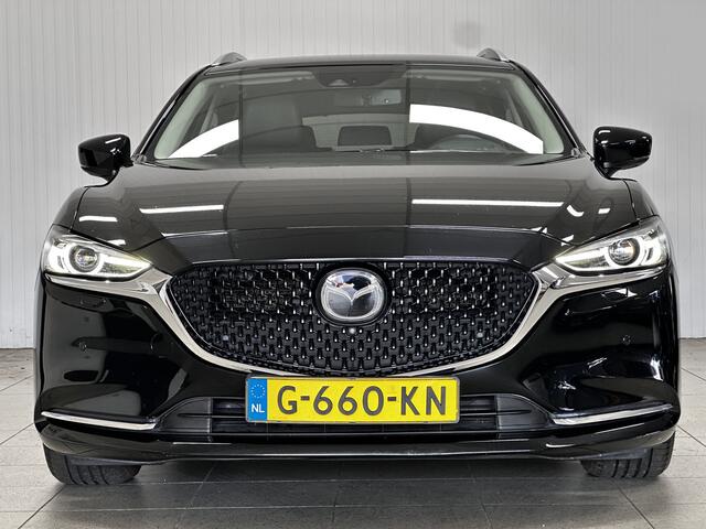 Mazda 6 Sportbreak 2.0 SkyActiv-G 165 Business Comfort/ 360 ° Camera/ BOSE/ Elek. Stoel(en) + Memory/ Dode-Hoek DET./ HUD/ LED koplampen/ Adaptive Cruise/ Stoelverw + Verkoeling/ Grootlicht Assist./ PDC V+A.