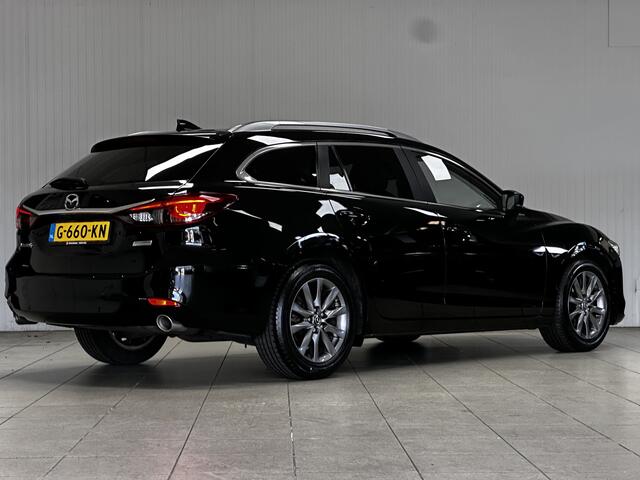 Mazda 6 Sportbreak 2.0 SkyActiv-G 165 Business Comfort/ 360 ° Camera/ BOSE/ Elek. Stoel(en) + Memory/ Dode-Hoek DET./ HUD/ LED koplampen/ Adaptive Cruise/ Stoelverw + Verkoeling/ Grootlicht Assist./ PDC V+A.