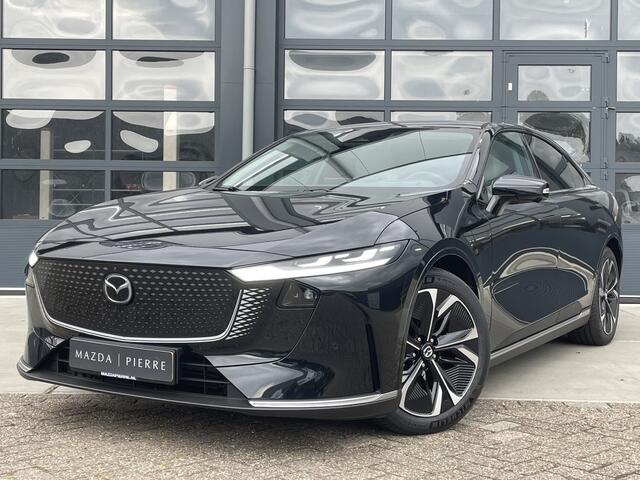 Mazda 6 6e Takumi Business Edition 68.8 kWh NAVI | APPLE CARPLAY / ANDROID| BEIGE LEDER INTERIEUR | PANORAMADAK |360 GR CAMERA | PARKEERSENSOREN V+A 19 INCH LMV | TREKGEWICHT 1500 KG