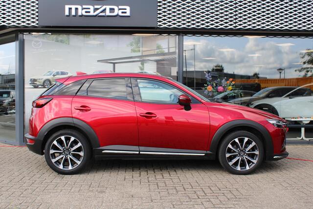 Mazda CX-3 2.0 SkyActiv-G 120 GT-M , Automaat, Trekhaak, Adap.Cruise, Bose, Half Leder, LMV 18 Inch, Camera, PDC, Stuur/Stoelverwarming