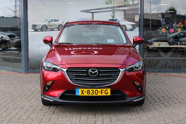 Mazda CX-3 2.0 SkyActiv-G 120 GT-M , Automaat, Trekhaak, Adap.Cruise, Bose, Half Leder, LMV 18 Inch, Camera, PDC, Stuur/Stoelverwarming