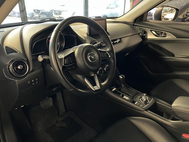 Mazda CX-3 2.0 SkyActiv-G 121 GT-M Line , Automaat, Navi, Camera, Half Leder, Clima, Cruise, HUD, Stoelverwarming, PDC, Apple Carplay, Android Auto, LMV 18 Inch, LKA, BSM