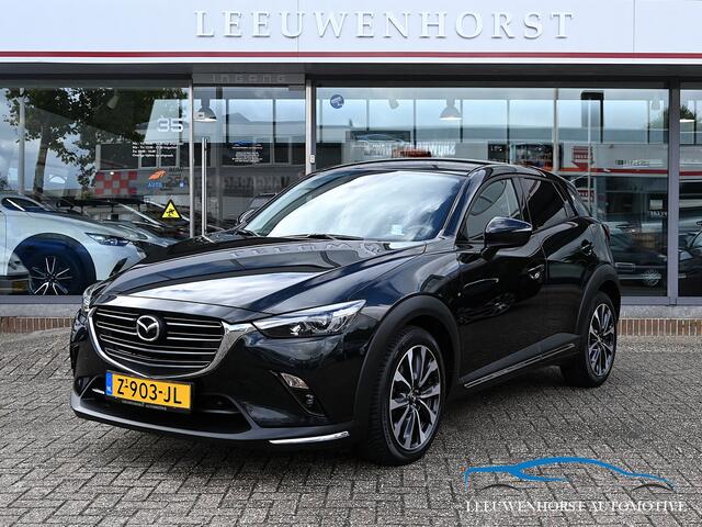 Mazda CX-3 2.0 SkyActiv-G 121 Luxury BLIS, clima, cruise, camera, LED, 2x PDC, navi, zie omschrijving