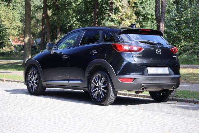 Mazda CX-3 2.0 SkyActiv-G 120 SkyLease GT Automaat | Navi | HUD | LED | Keyless | Stoelverwarming | Camera | etc.