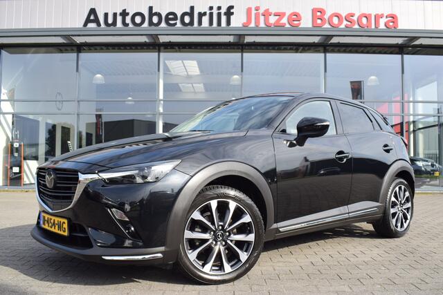 Mazda CX-3 2.0 SkyActiv-G 150pk Automaat AWD GT-M LED | Half Leder | Full Map Navi | Bose | Sportstoelen | Head-Up | Camera
