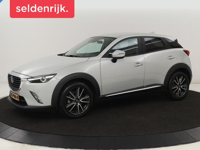 Mazda CX-3 2.0 SkyActiv-G 120 GT-M | Leder | Camera | Stoelverwarming | Dode hoek | Adaptive Cruise | Navigatie | Head-up | Keyless