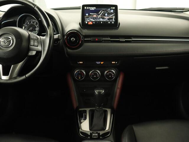 Mazda CX-3 2.0 SkyActiv-G 120 GT-M | Leder | Camera | Stoelverwarming | Dode hoek | Adaptive Cruise | Navigatie | Head-up | Keyless