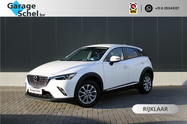 Mazda CX-3 2.0 SkyActiv-G 120 GT-Luxury - Stoelverwarming - HUD - Navi - Camera - Leder - Keyless - Trekhaak - Rijklaar