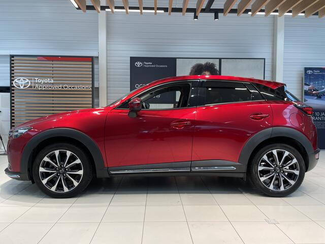 Mazda CX-3 2.0 SkyActiv-G 121 Luxury | Head up display | Fabrieksnavigatie | Parkeersensoren |