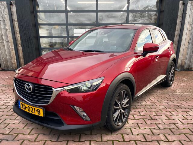 Mazda CX-3 2.0 SkyActiv-G 120 SkyLease GT | Navi | Trekhaak | LED | Stoelverwarming | HUD | Leder | Keyless |