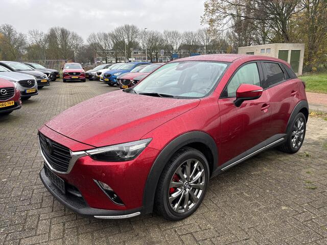 Mazda CX-3 2.0 SkyActiv-G 150 GT-M 4WD , Automaat, Wit Leder, Adap.Cruise, Bose, HUD, Clima, Camera, PDC, LMV 18 Inch, Stuur/Stoelverwarming