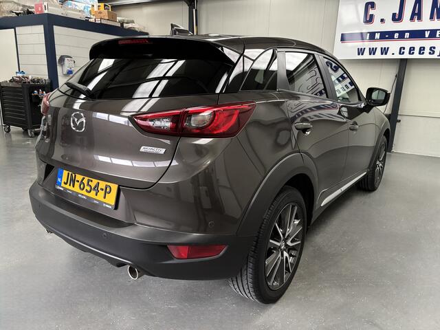 Mazda CX-3 2.0 SkyActiv-G 120 GT-M Automaat! Lederen bekleding | Achteruitrijcamera | BOSE audio | Cruise control adaptief