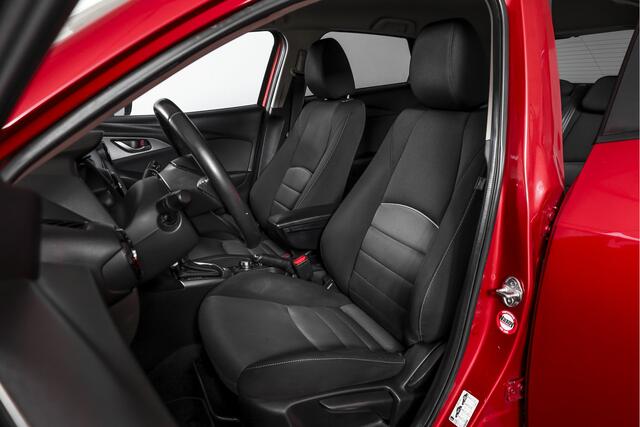 Mazda CX-3 2.0 SkyActiv-G 120 TS+ 120 PK - Automaat Orig. NL | Cruise | Stoelverw. | PDC | Camera | NAV | ECC | Afn. Trekhaak | DAB | LM 16" |