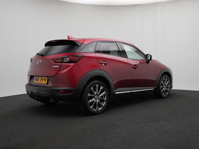 Mazda CX-3 2.0 SkyActiv-G Signature automaat met trekhaak, Apple Carplay en all-weather banden : volledig onderhouden