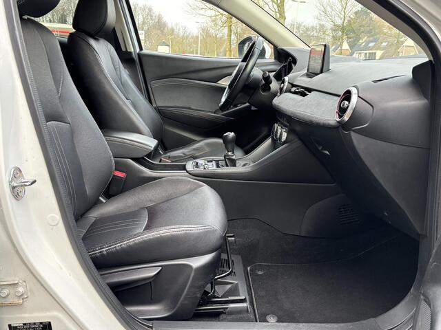 Mazda CX-3 2.0 SkyActiv-G 120 GT-M NL-Auto, Dealer Ondh, Leer, Navigatie, Stuurverw., Stoelverw, Cruise Controle Ad., Elect. bestuurders + geheugen, Head-up, Parkeer hulp, A-Rij-Camera