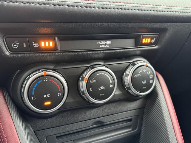 Mazda CX-3 2.0 SkyActiv-G 120 GT-M Trekhaak (trekgewicht 1200KG) / All season banden / Stoelverwarming / 100% onderhouden / Head-up display / Lederen bekleding / Adaptieve cruise control / Navigatie