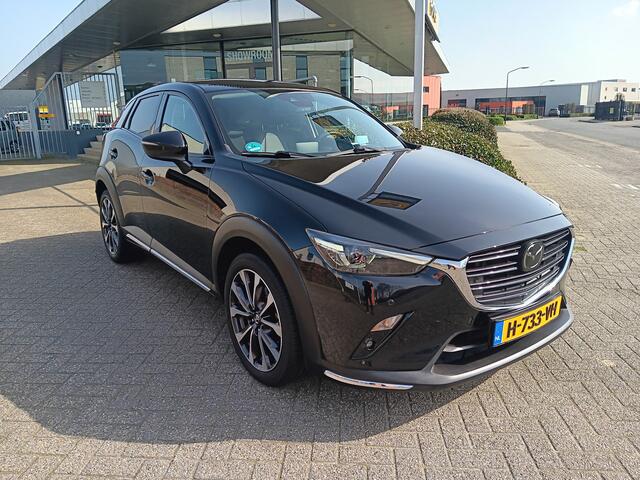 Mazda CX-3 2.0 SkyActiv-G 120 GT-M AUTOMAAT, LED, 18" LMV, CAMERA, PDC, HUD, etc. incl. 12 MND BOVAGGARANTIE
