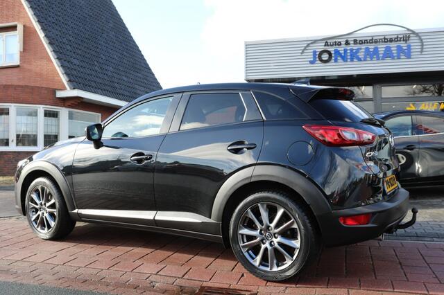 Mazda CX-3 2.0 SAG 120 GT-Luxery. trekhaak. camera, leer. GARANTIE.