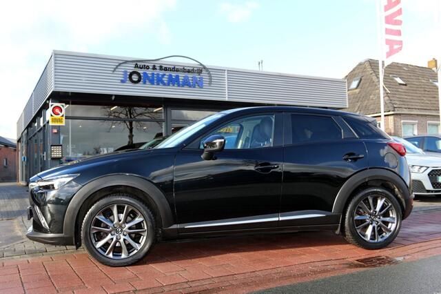 Mazda CX-3 2.0 SAG 120 GT-Luxery. trekhaak. camera, leer. GARANTIE.