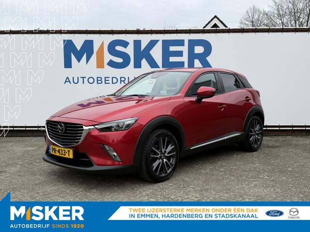 Mazda CX-3 2.0 SAG 120 GT-M *AUTOMAAT*TREKHAAK*CAMERA*LED*HUD* etc.