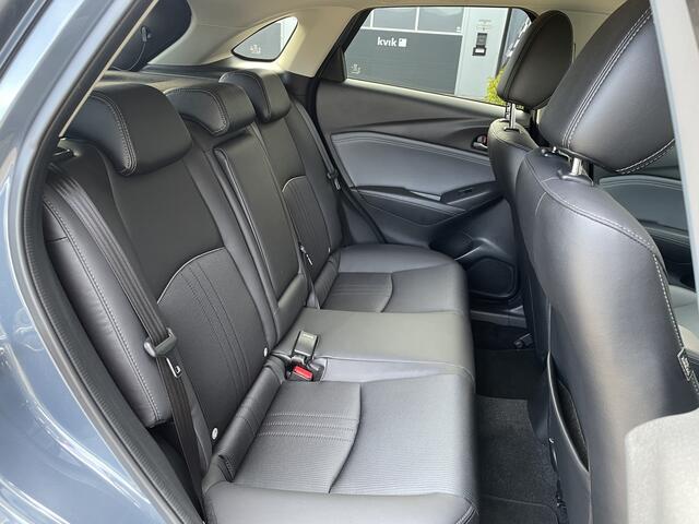 Mazda CX-3 2.0 SkyActiv-G 121 Luxury | AUTOMAAT | 360 CAMERA | CARPLAY | HALF LEDER | HUD |