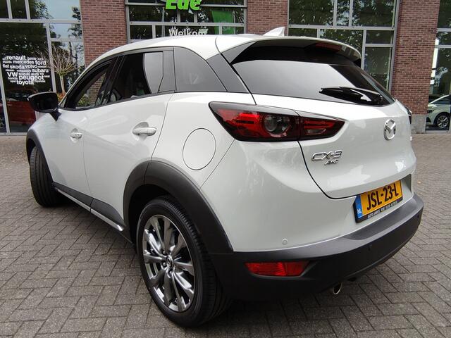 Mazda CX-3 2.0 SkyActiv-G 150 GT-M 4WD Leder - Head-Up display - Stoelverwarming - Achteruitrijcamera - P.sensoren V+A - 18Inch LMV