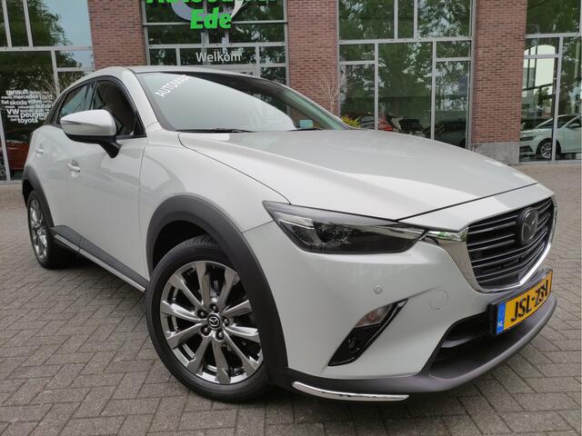 Mazda CX-3 2.0 SkyActiv-G 150 GT-M 4WD Leder - Head-Up display - Stoelverwarming - Achteruitrijcamera - P.sensoren V+A - 18Inch LMV