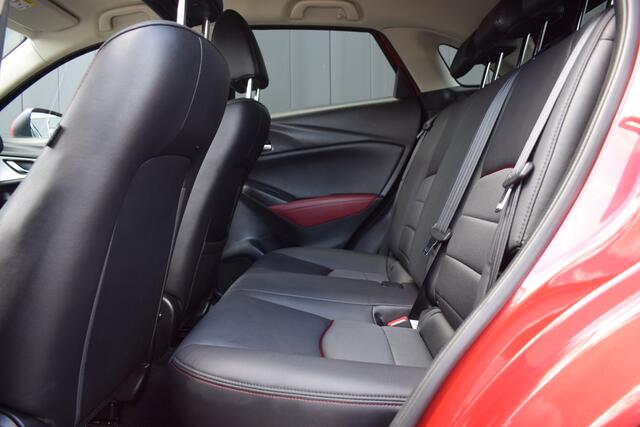 Mazda CX-3 2.0 SkyActiv-G GT-M LED | Zwart Leder | Full Map Navi | Keyless | Camera | 18 Inch LMV
