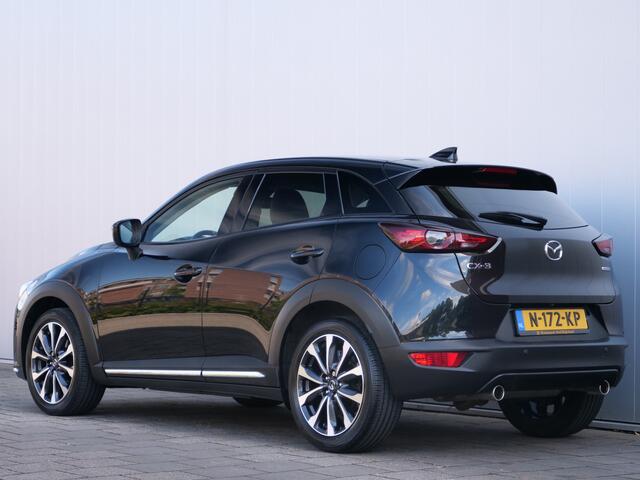 Mazda CX-3 2.0 SkyActiv-G 122 Pk Luxury Navi / DAB / Apple Carplay / Camera / Leer / Stoelverwarming