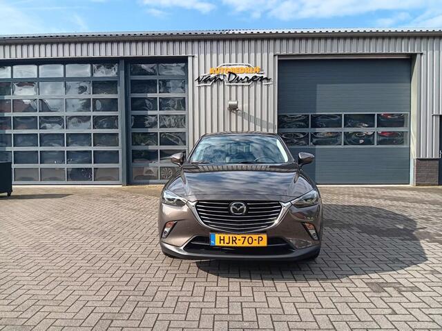 Mazda CX-3 SkyActiv-G 120PK. GTM navi clima/cruise leder trekhaak.Autom AUR Camera PDC